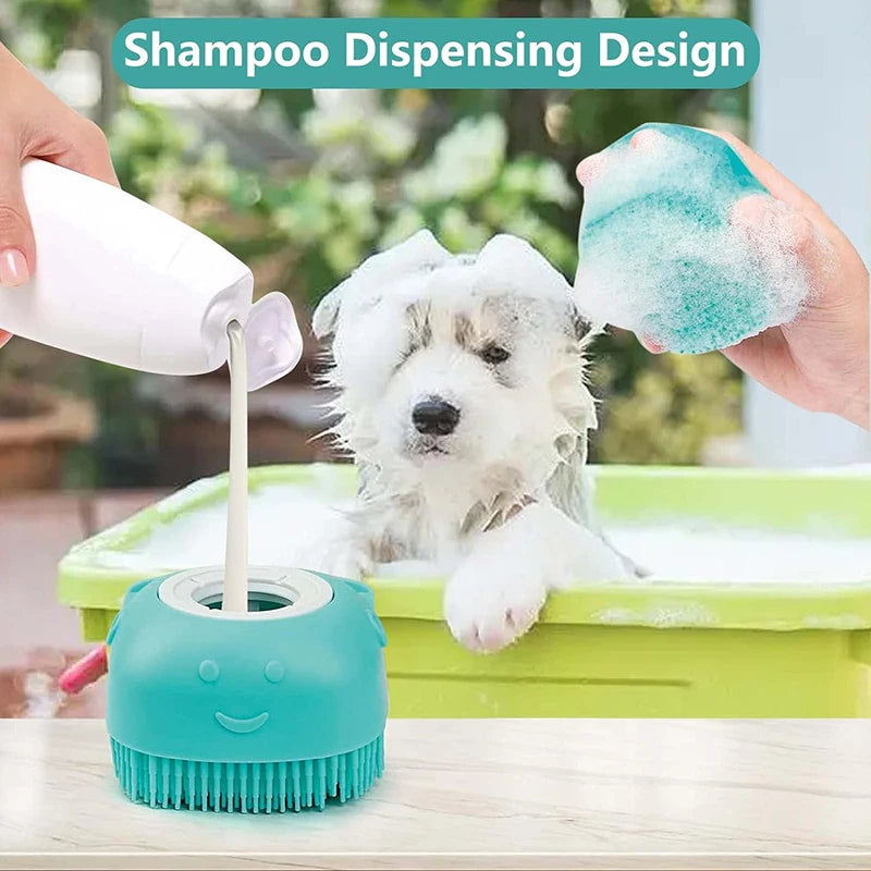 Pet Bath Shampoo Brush