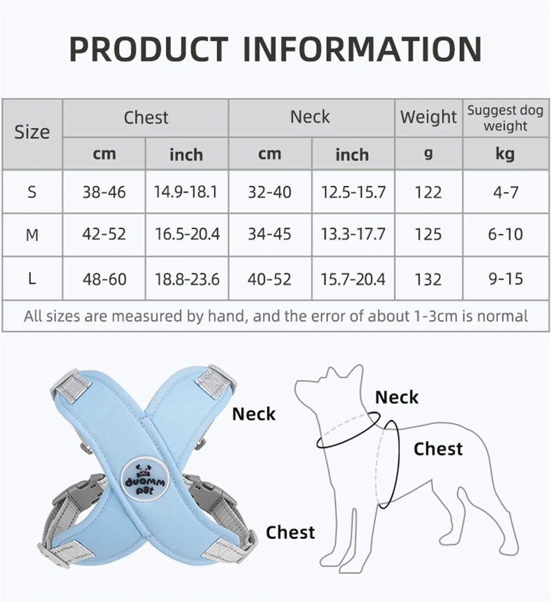 Dog Harness & Leash Set