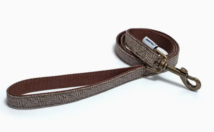 Country Herringbone Dog Leash